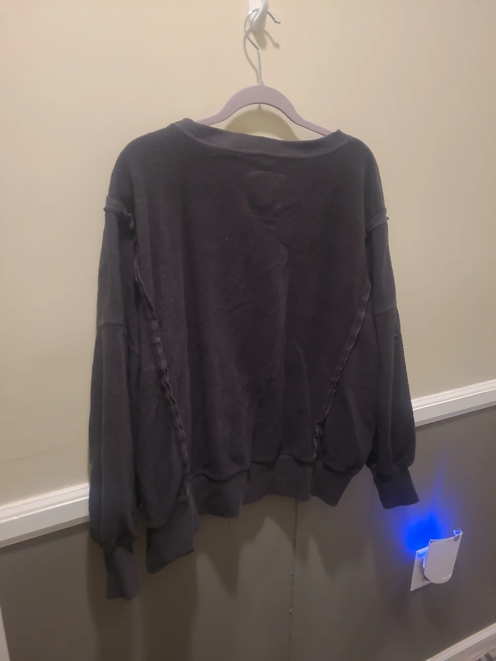 American Eagle Seriously Huggable Oversized Small Sweater Black